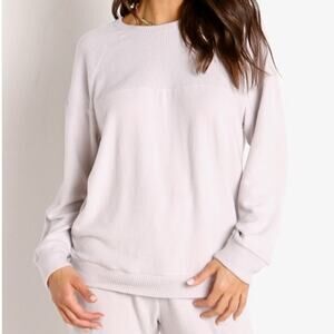 Eberjey Cozy Time Combo Sweatshirt Haze